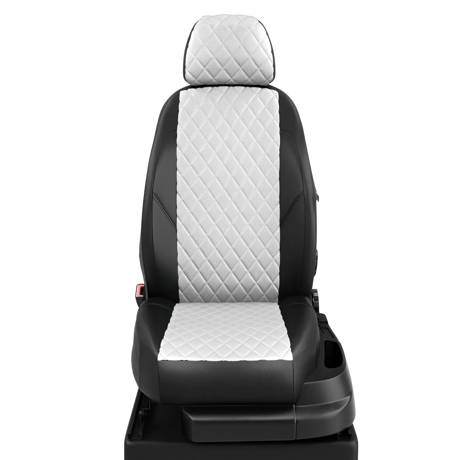 Чехлы на сиденья Peugeot 206 1998-2008 хэтчбек Автолидер PG21-0101-EC03-R-wht