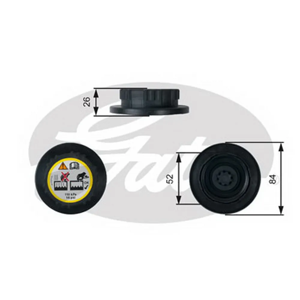 Крышка расширительного бачка GATES RC246
