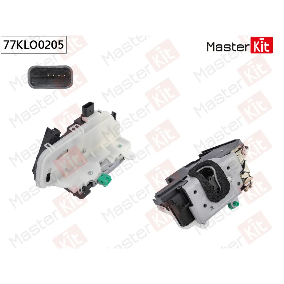 Замок двери перед. лев. Ford EXPLORER/F150/MUSTANG 2008 - 2019 MASTERKIT 77KLO0205