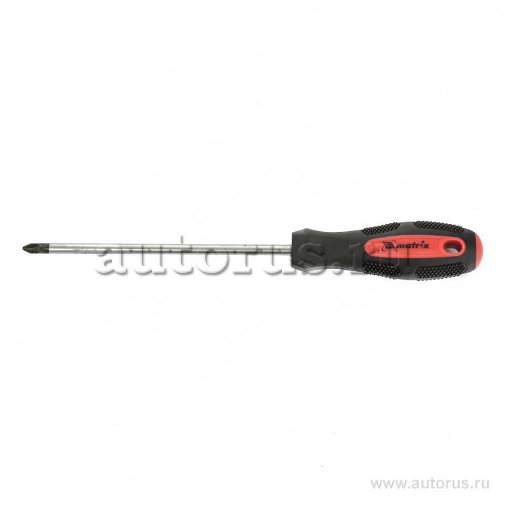 Отвертка Anti-Slip, Ph2x150 мм, CrV, двухкомп. рукоятка MATRIX 12250