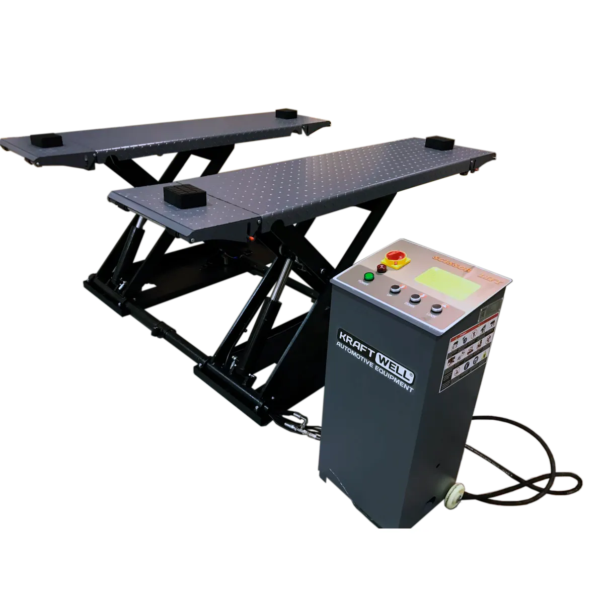 Подъемник ножничный шиномонтажный г/п 3000 кг. KraftWell KRW3TN