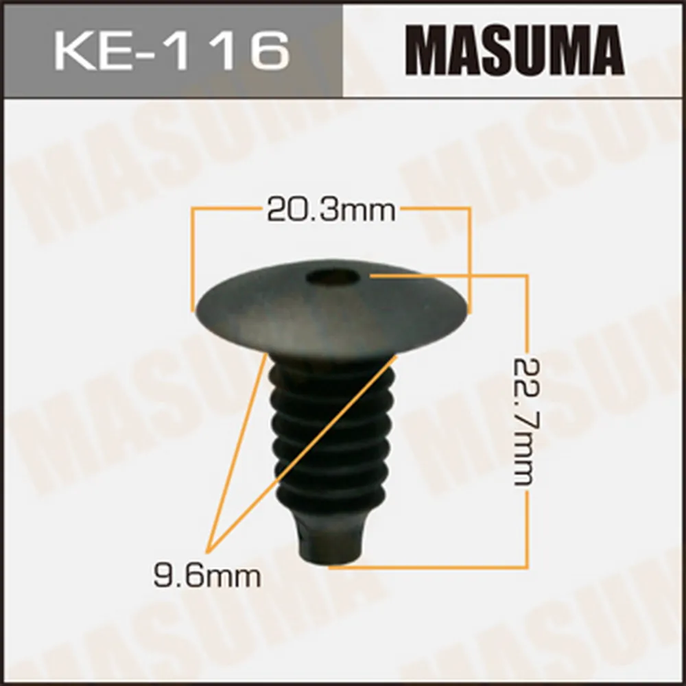 Клипса audi a3 03-12 MASUMA KE116