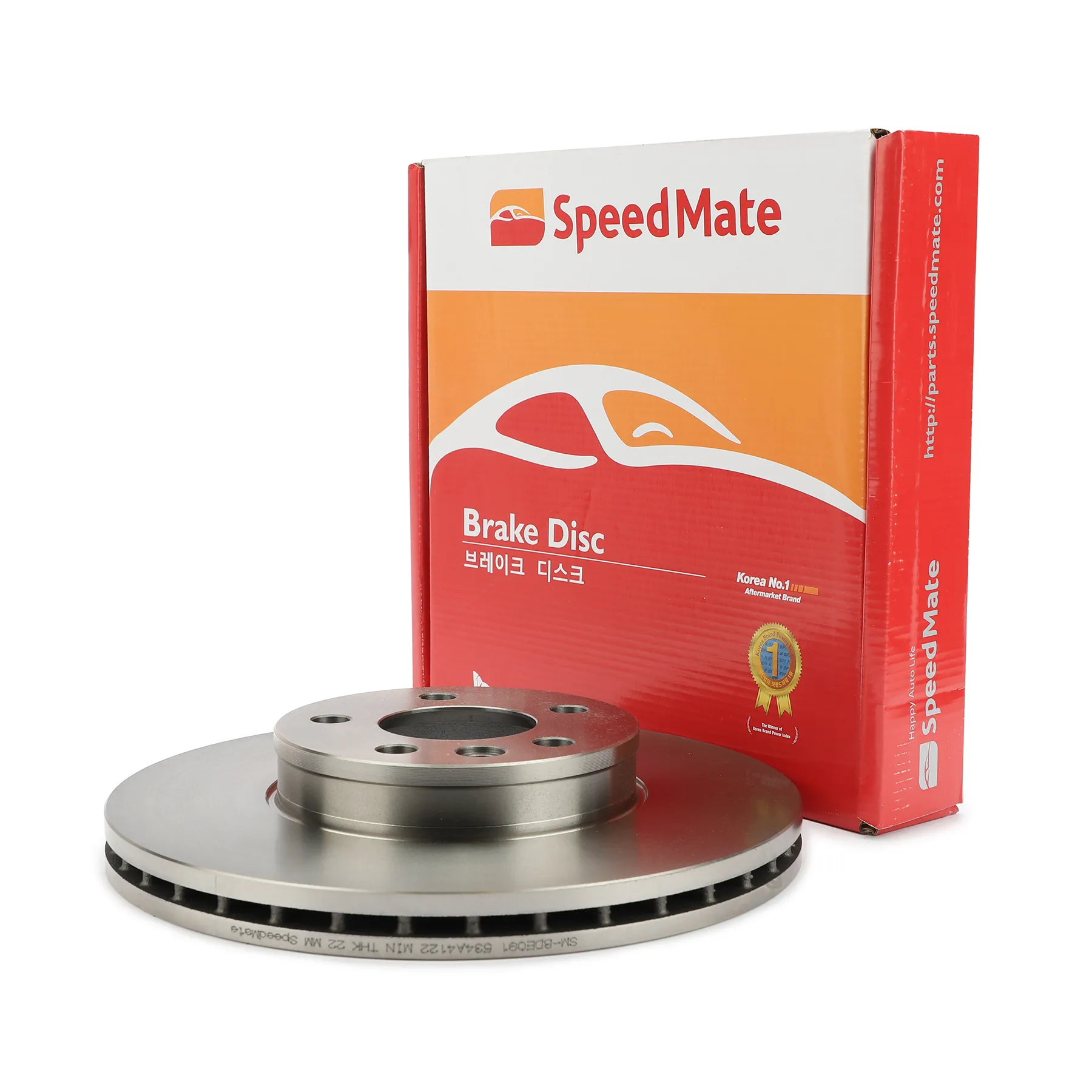 Диск тормозной передний FORD GALAXY I/SEAT ALHAMBRA/VW SHARAN SPEEDMATE SM-BDE091