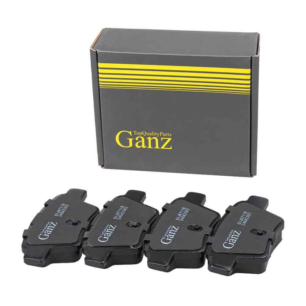 Колодки тормозные задние для CITROEN C4 2005>/ PEUGEOT 207/ 307 GANZ GIJ07118