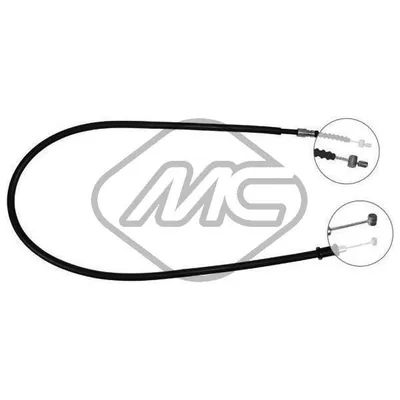 Трос ручника HYU LANTRA ALL (DISC BRAKE) DX-RH Metalcaucho 81993