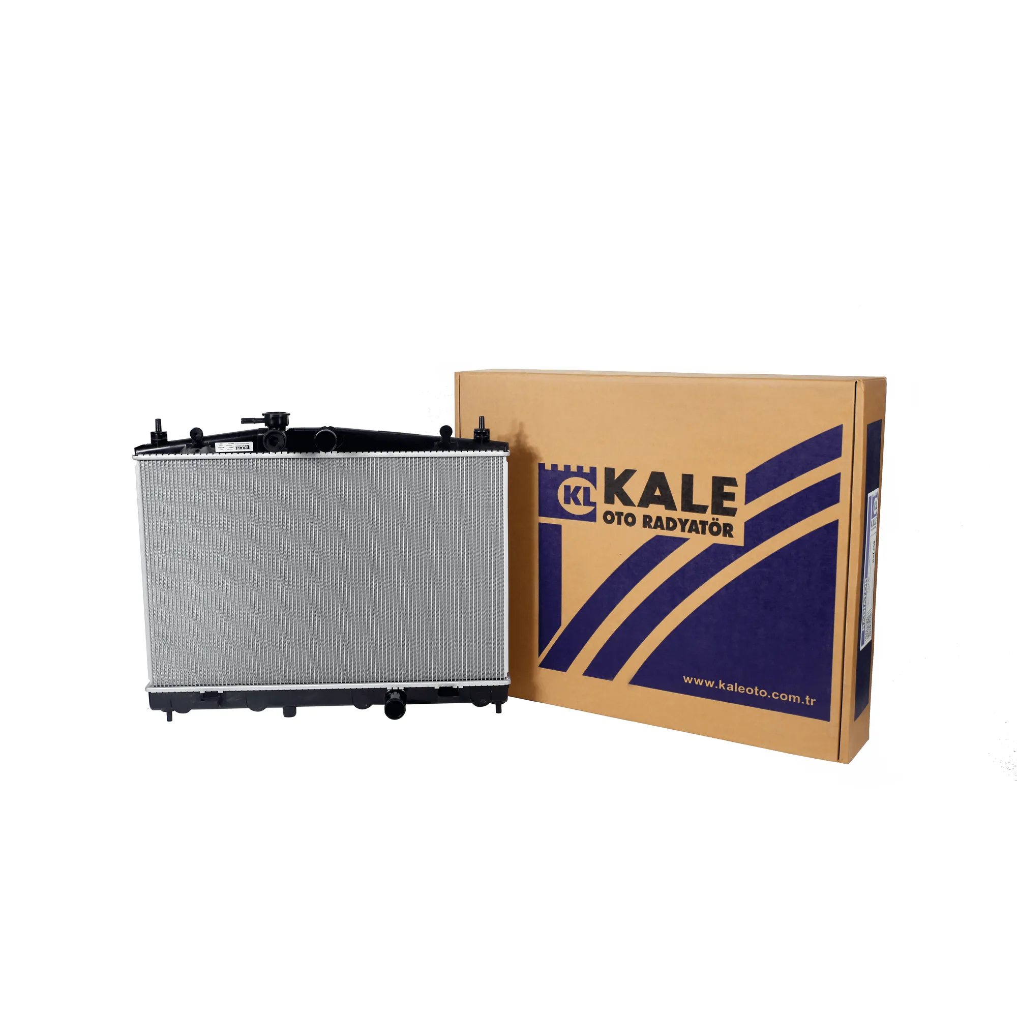 Радиатор охлаждения для а/м Nissan Juke (10-) 1.6i паяный KALE 348005