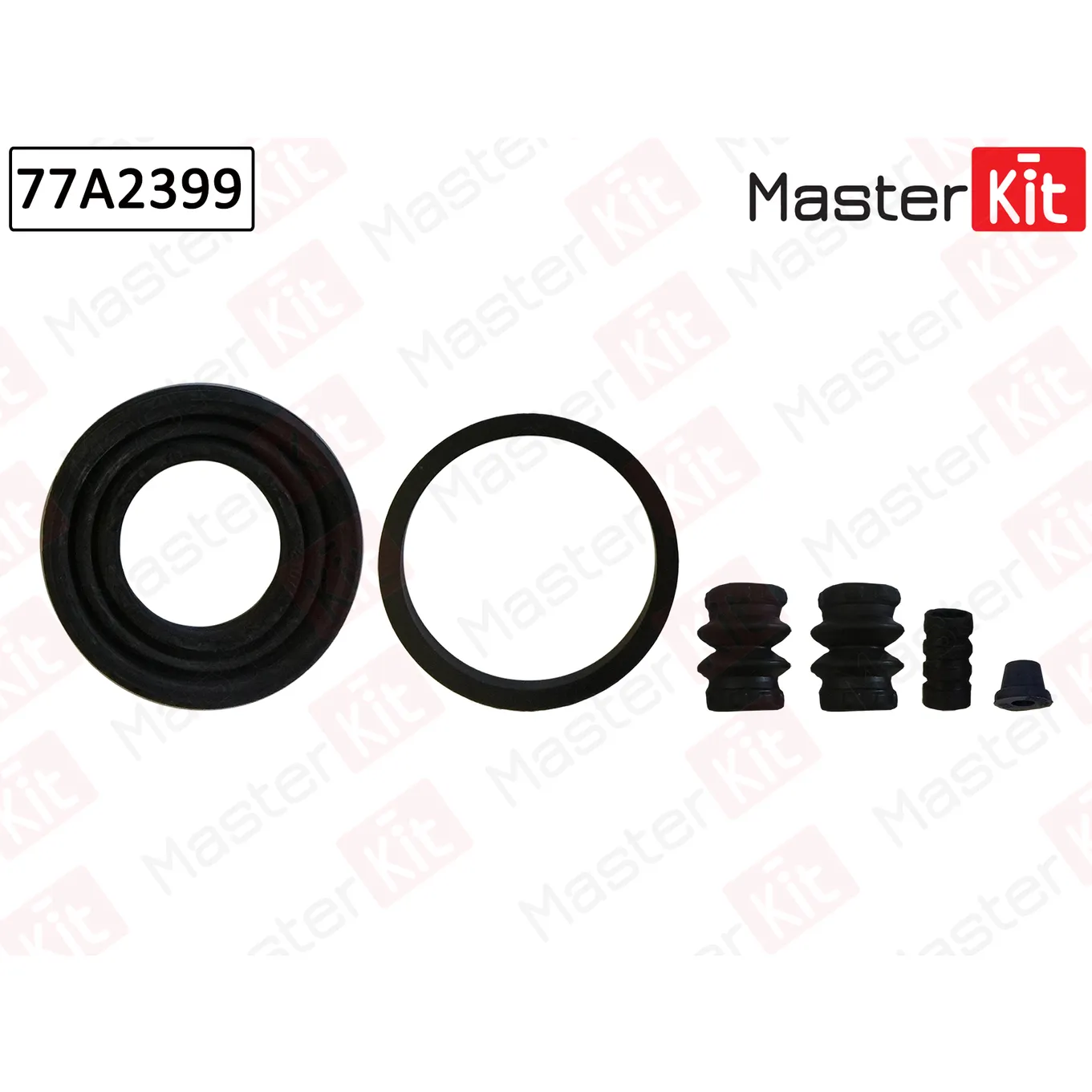 Ремкомплект тормозного суппорта Nissan MURANO I (Z50) 2003 - 2008 MASTERKIT 77A2399