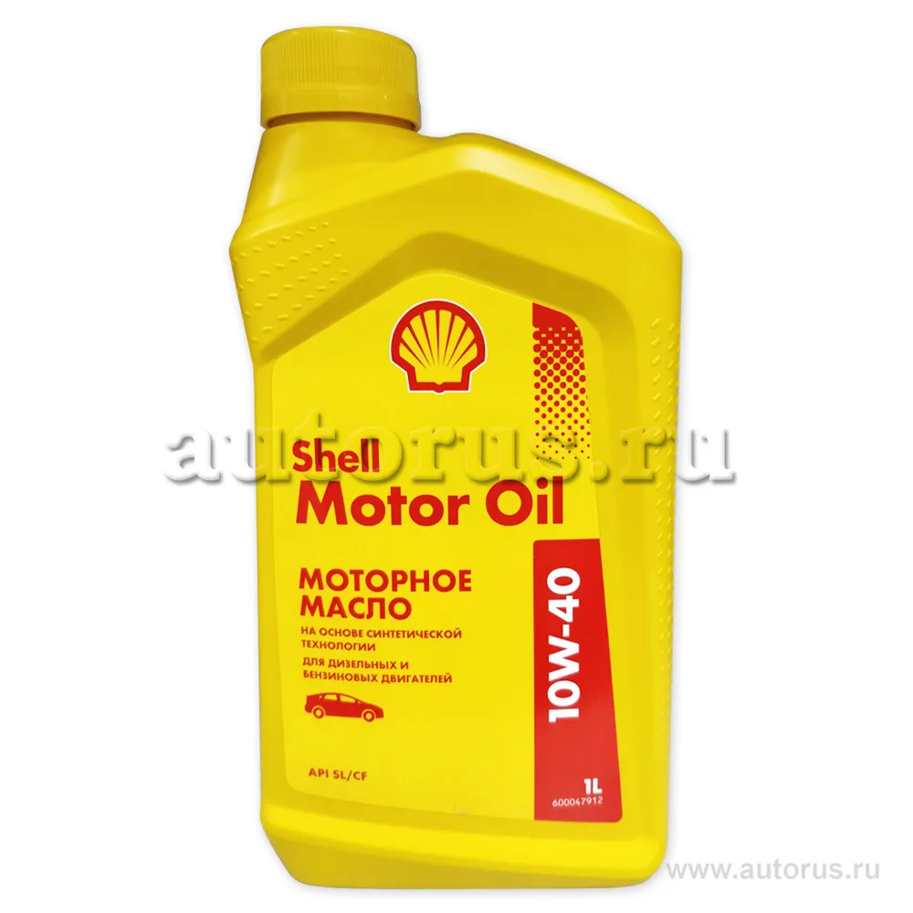 Масло моторное SHELL Motor Oil 10W-40 полусинтетическое 1 л 550051069