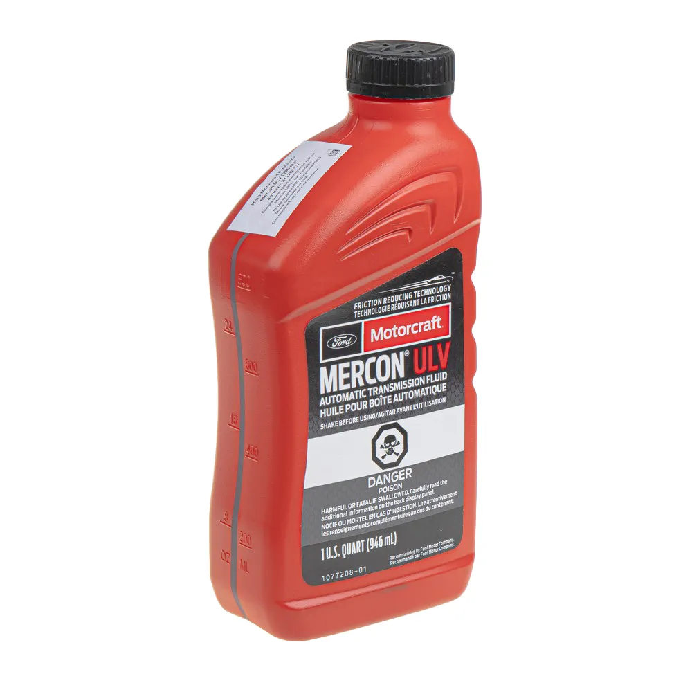 Масло трансмиссионное MOTORCRAFT Mercon ULV ATF 0.946 л XT12QULV