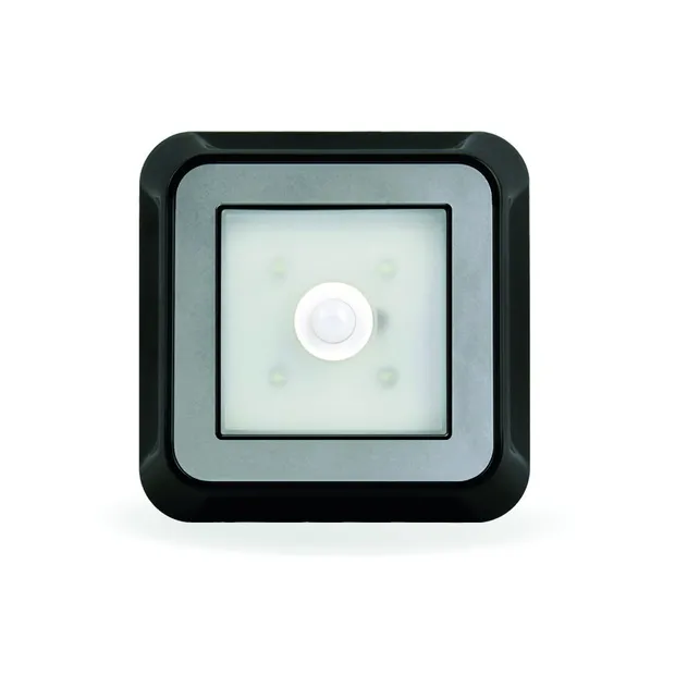 Светодиодный фонарь с датчиком движения и света 4 LED Smartbuy 4AAA, черный SMARTBUY SBF-4-K