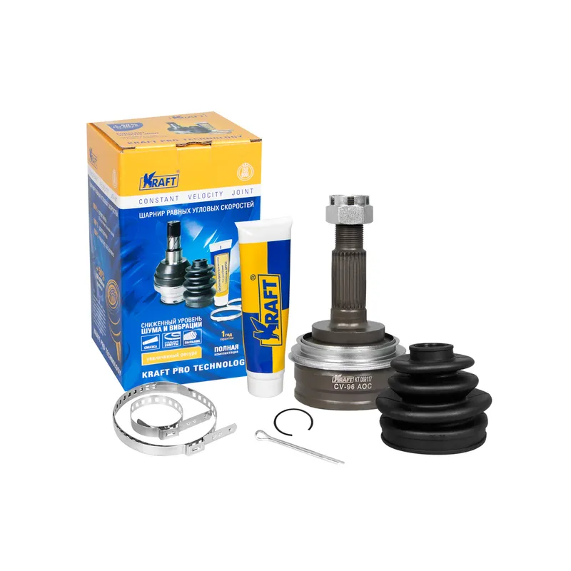 ШРУС наружный Toyota Camry 1.8-2.0 (83-91), Carina 1.6-2.0 (87-97), Corolla 1.6-1.8 (83-97), RAV4 2. KRAFT KT059117