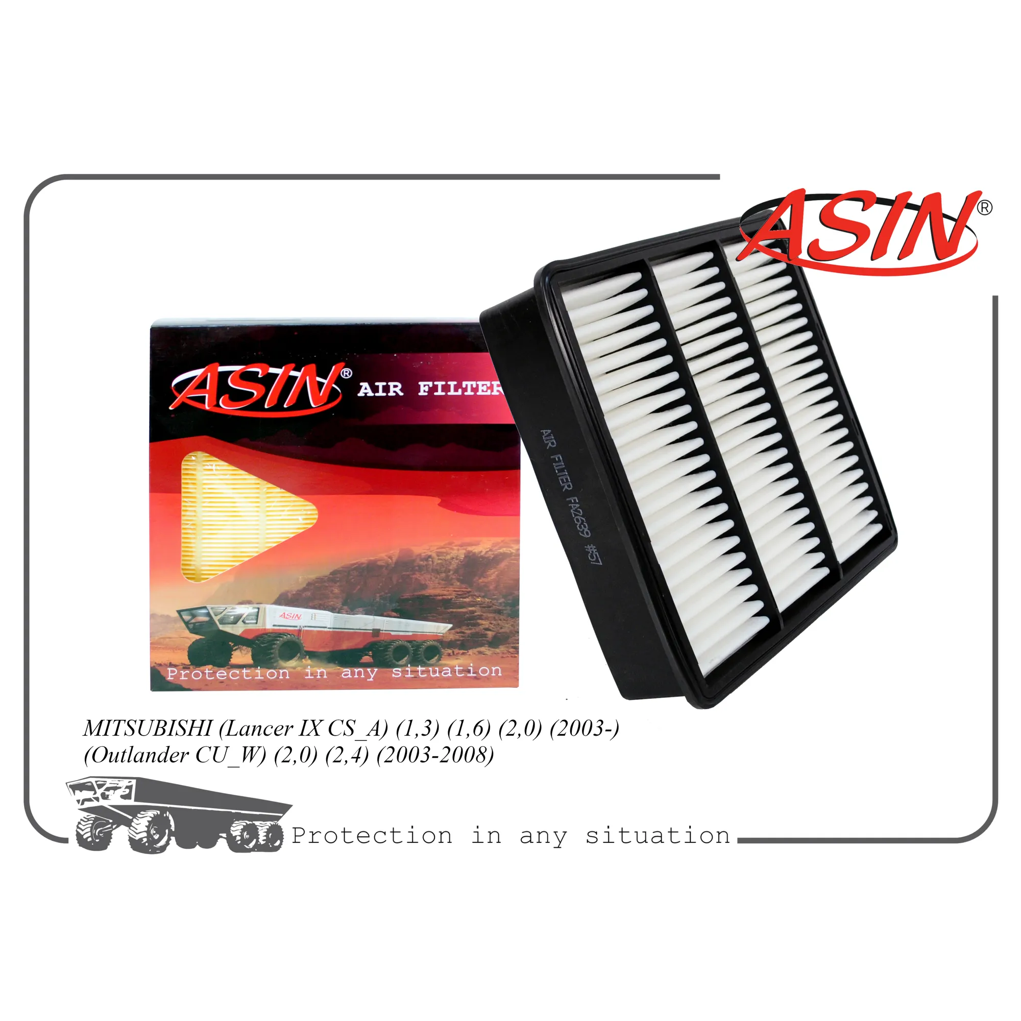 Фильтр воздушный MR552951/ASIN.FA2639 ASIN ASIN ASINFA2639