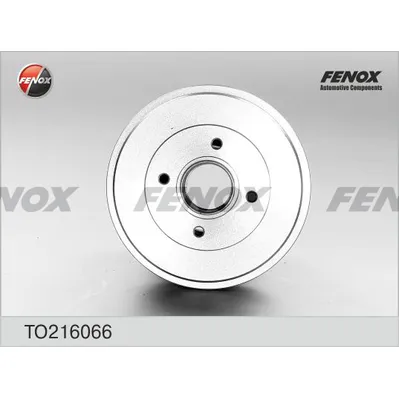 Барабан тормозной RENAULT Kangoo 98-08 FENOX TO216066