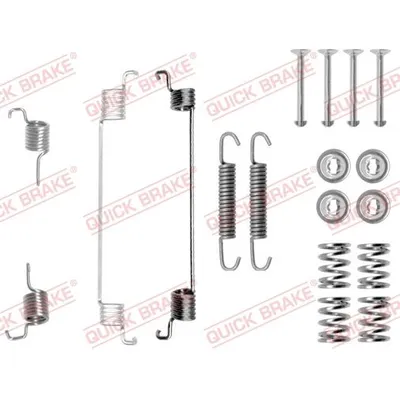 Ремкомплект стояночного тормоза DACIA: Sandero 08- / FIAT: Tipo 87-94/ 88-95/ 88-95 , Tempra SW 91-9 QUICK BRAKE 1050672