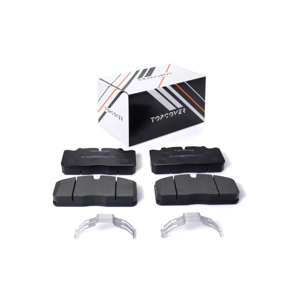 Колодки тормозные передние к-кт TOPCOVER T02983002