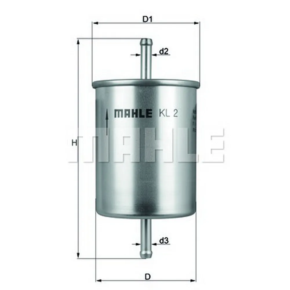 Фильтр топливный KNECHT/MAHLE KL2