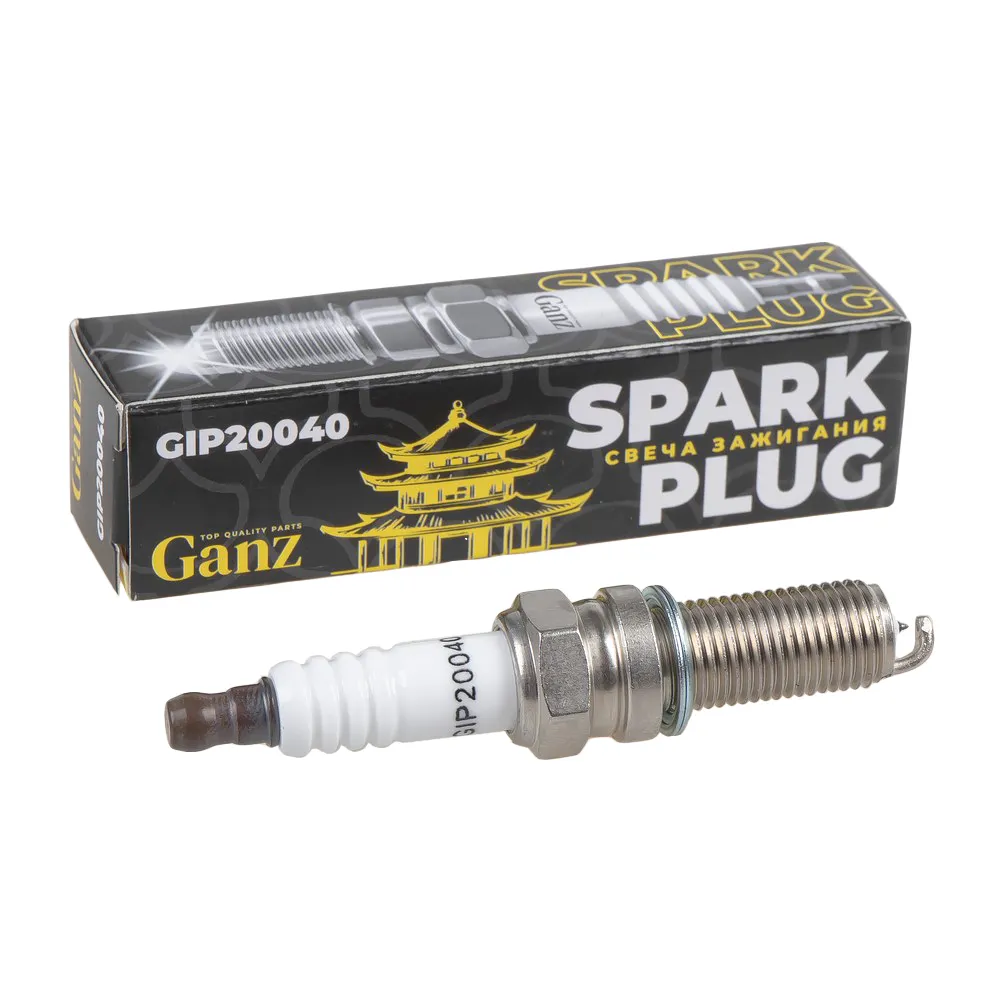 Свеча зажигания Iridium+platinum Changan CS35PLUS 1.6л(JL478QEP) 21- GANZ GIP20040