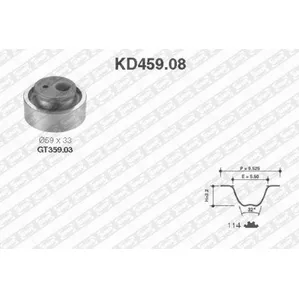 Рем.к-кт грм citroen xantia, peugeot 306-406 1.6-2.0 92 SNR KD459.08