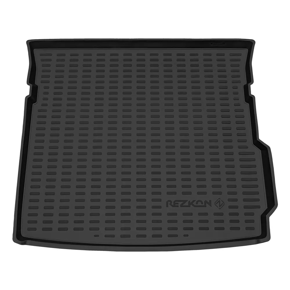 Коврик в багажник Renault Duster 2021- пластик чёрный Rezkon 5029050400