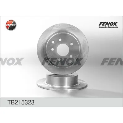 Диск тормозной задний FENOX TB215323