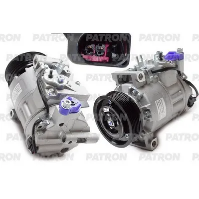 Компрессор кондиционера Audi A4 (B7) (04-)/A6 (C6) (04-) PATRON PACC078