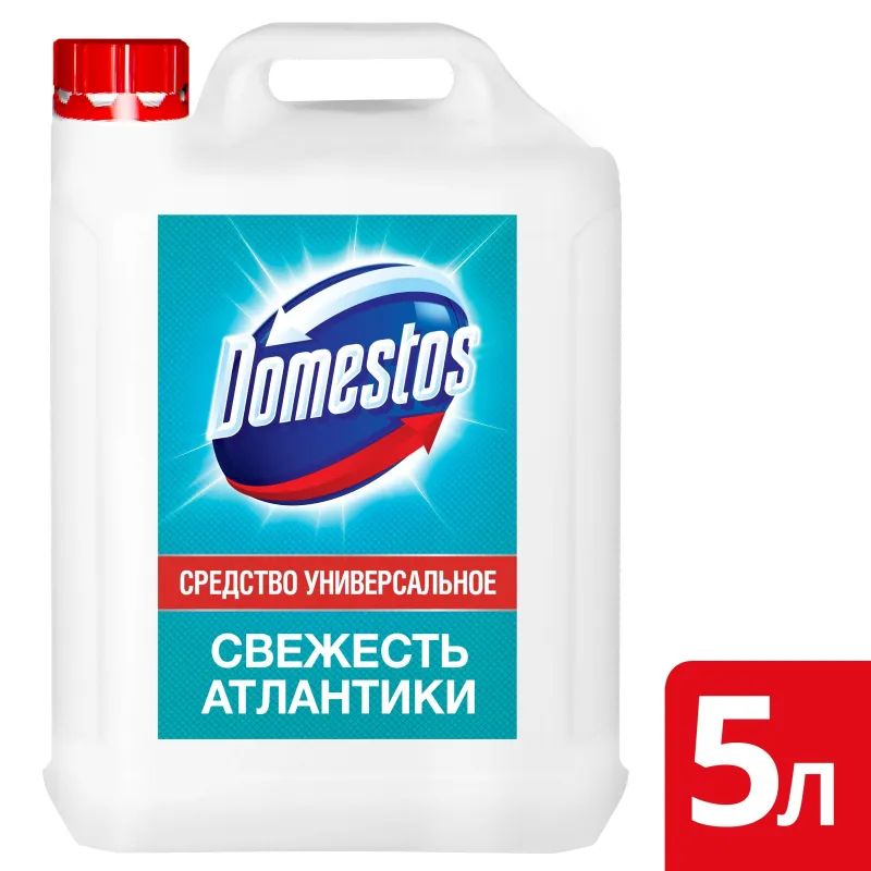 Средство для сантехники DOMESTOSСвежесть Атлантики 5 л 1268062