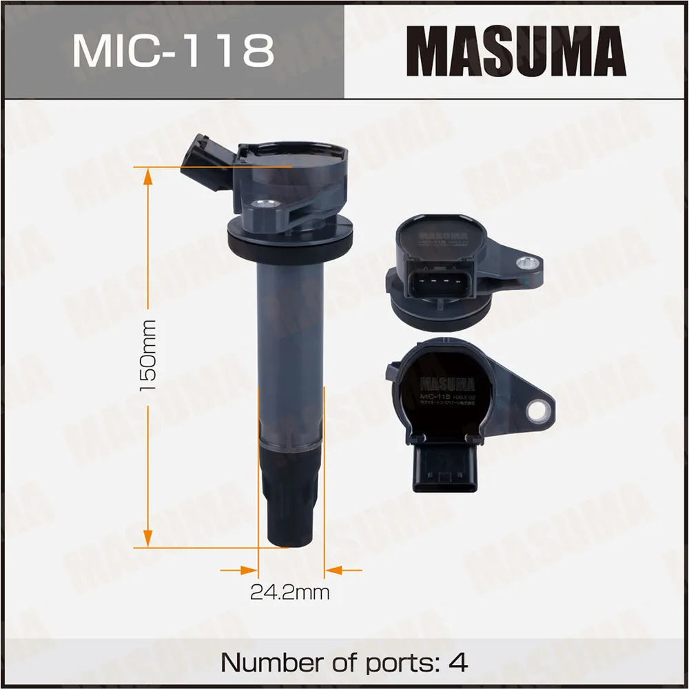 Катушка зажигания MASUMA MIC118