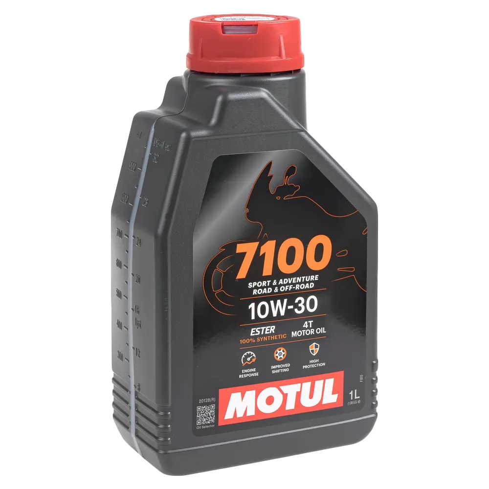 Масло моторное Motul 7100 4T 10W-30 синтетическое 1 л 113199