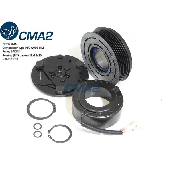 Муфта в сборе ATC-Q086-HM 6PK115 (NSK подшипник) J608103010 301001557AA CMA2 C29525MA