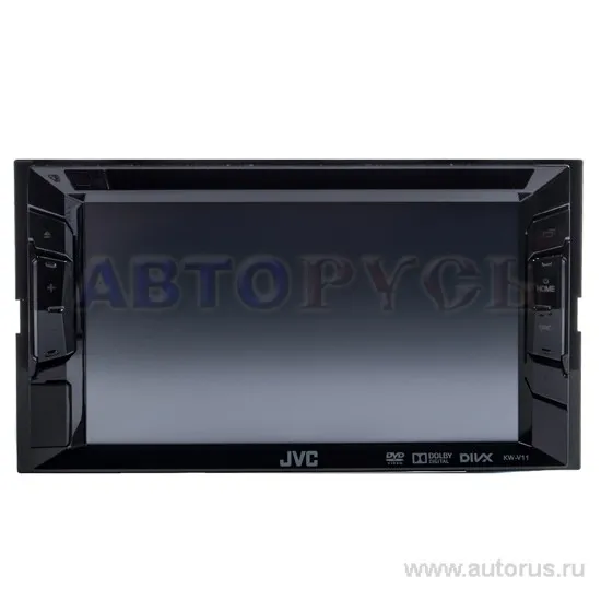 Проигрыватель DVD+монитор 6,1 JVC KW-V11EED, 2 DIN