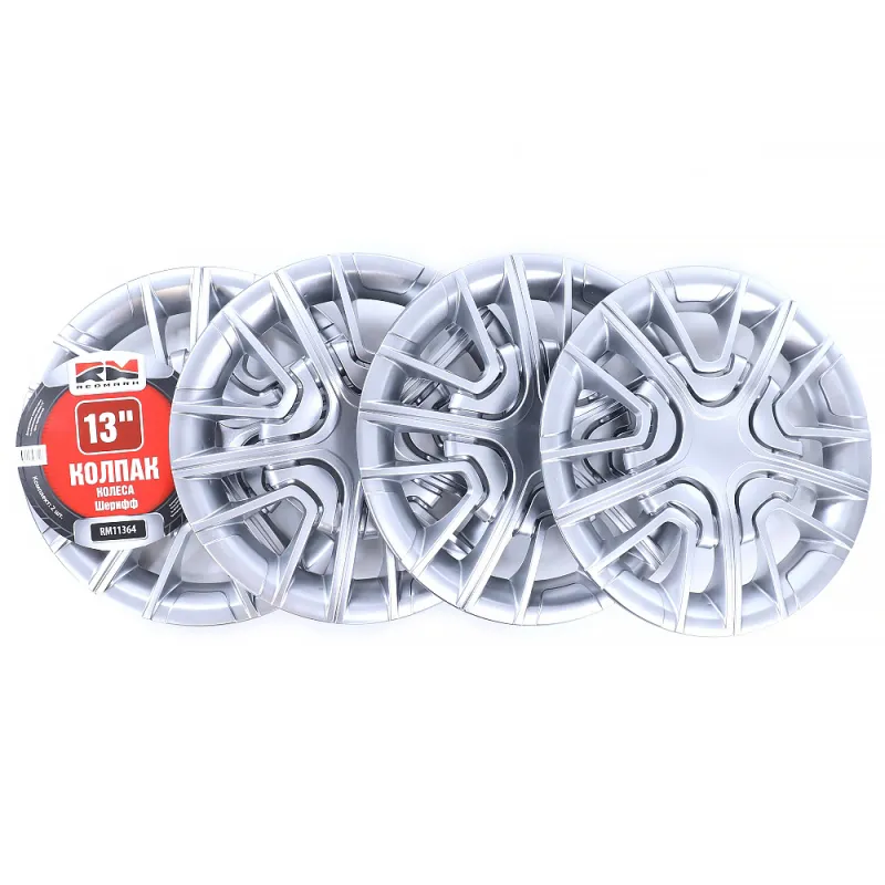 Колпак колеса R13 Шерифф (пруж) кт 4 шт. (2+2) REDMARK REDMARK RM11364