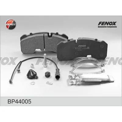 Колодки тормозные дисковые KNORR SB 3745T (SB7), BPW, 05.03-  FENOX BP44005