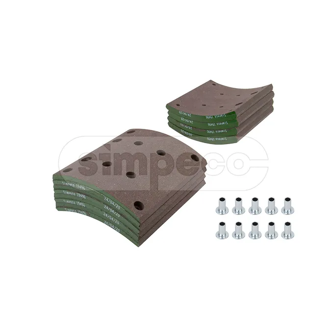 Накладки тормозные барабанные WVA 19496 комплект SIMPECO SP04100030