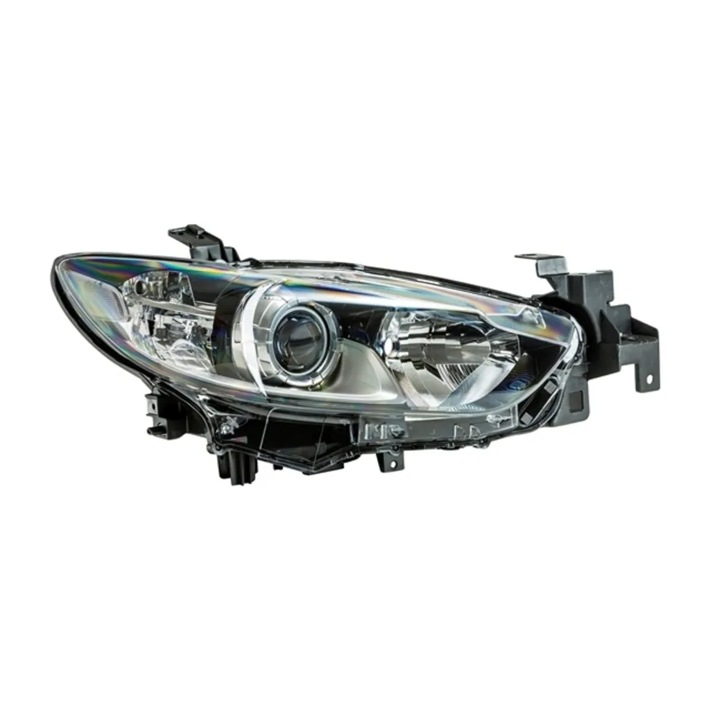 Фара правая с белым указателем поворота и корректором MAZDA 6 2012-2018 MZL3010100R