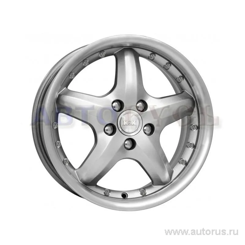 Диск литой R15 6.5J 5x108/67.1 ET40 КИК Ермак алмаз платинум 3412