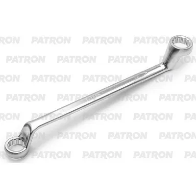 Ключ накидной изогнутый на 75 градусов, 20х22 мм PATRON P-7592022