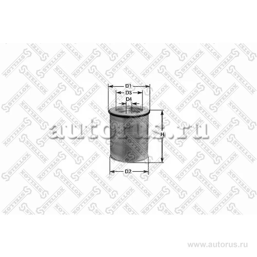 Фильтр воздушный Volvo F10/12 STELLOX 81-21011-SX