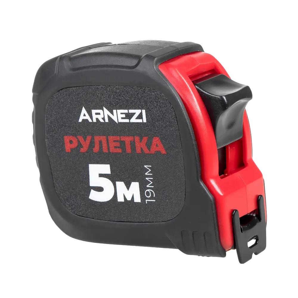 Рулетка Master 5м х 19мм с двойным зацепом Arnezi R6200021