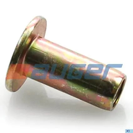 Заклепка трубчатая 2 диаметра, сталь AUGER 55611