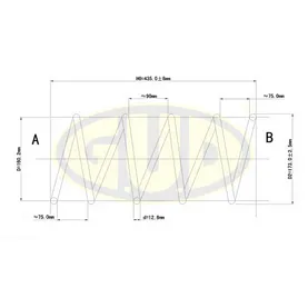 ПРУЖИНА ПЕР MB W203 1.8-2.2CDi except Sport 00