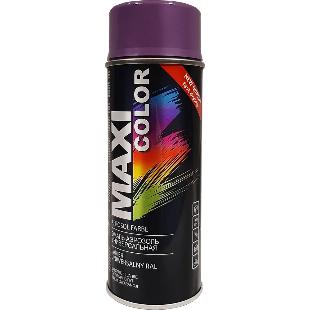 Эмаль-аэрозоль RAL4005 фиолетовая Maxi Color 4005MX