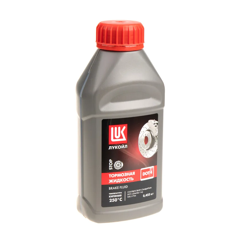 Жидкость тормозная Лукойл Brake Fluid DOT4 0,455 л 1339420