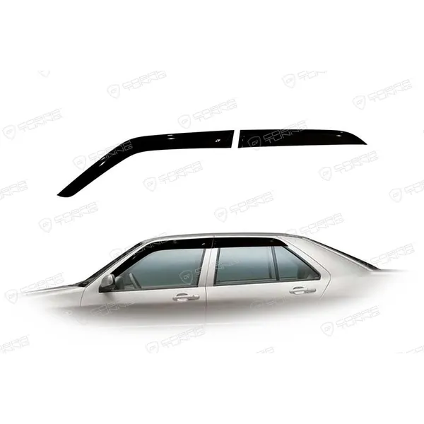 Дефлектора на окна Chery Amulet Sd 2003-2010EuroStandard деф.окон Cobra Tuning CE20103