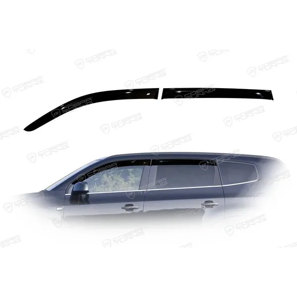 Дефлектора на окна Chevrolet Orlando 2010EuroStandard деф.окон Cobra Tuning CE31910