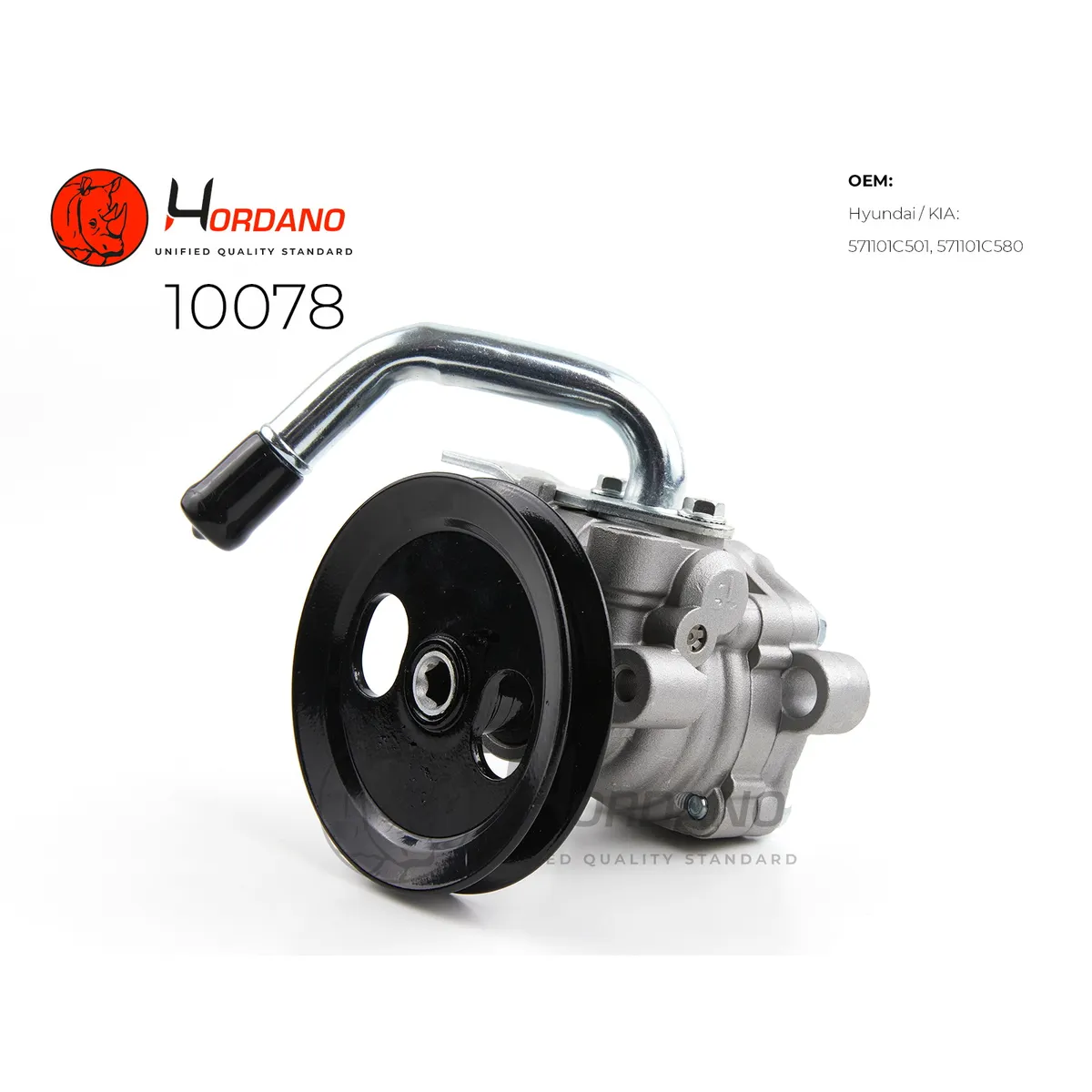 Насос ГУР HYUNDAI GETZ (TB) Hordano 10078