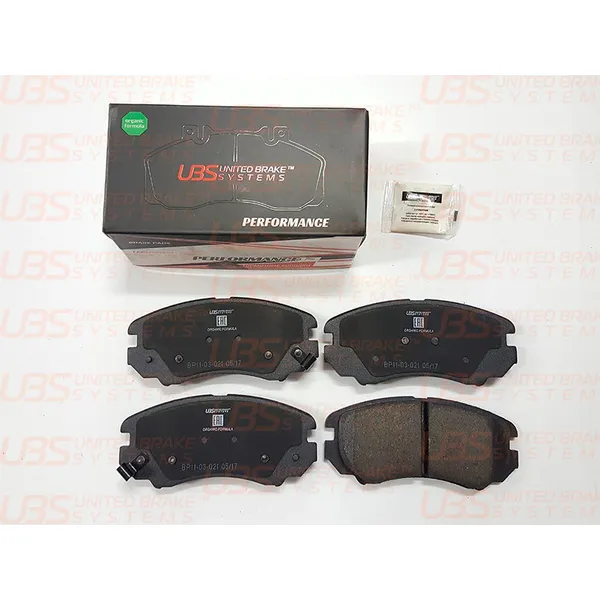 Колодки тормозные HYUNDAI/KIA SOUL 09-/TUCSON 06-10/KIA SPORTAGE 04- UBS BP1103021