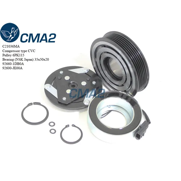 Муфта в сборе CVC 6PK115 (NSK подшипник) 926601DB0A CMA2 C21036MA