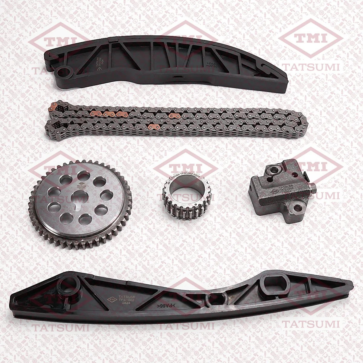 Комплект цепи ГРМ HYUNDAI Creta/Elantra/i20/i30/Solaris/Veloster 08- TATSUMI TFS1002