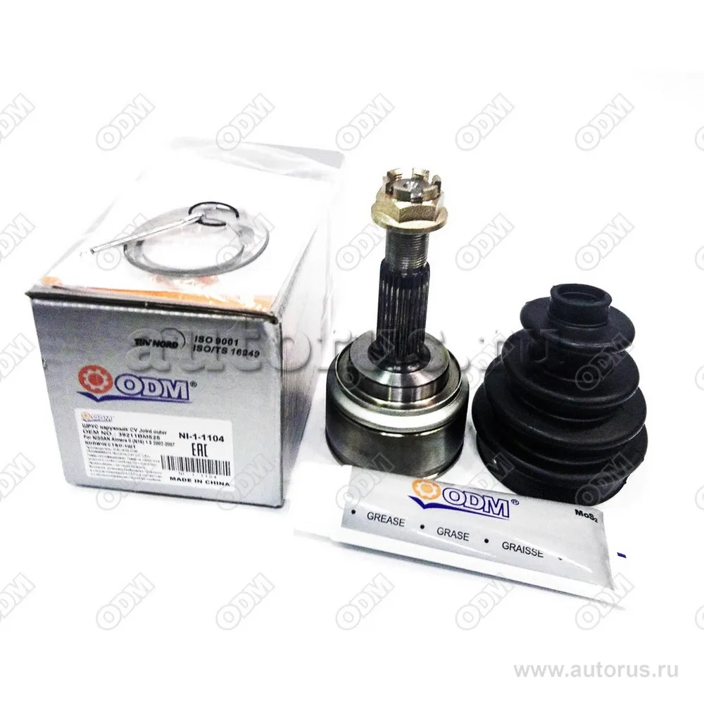ШРУС наружный (к-кт) NISSAN Almera N16 (UKP) 00-06 ODM NI11104