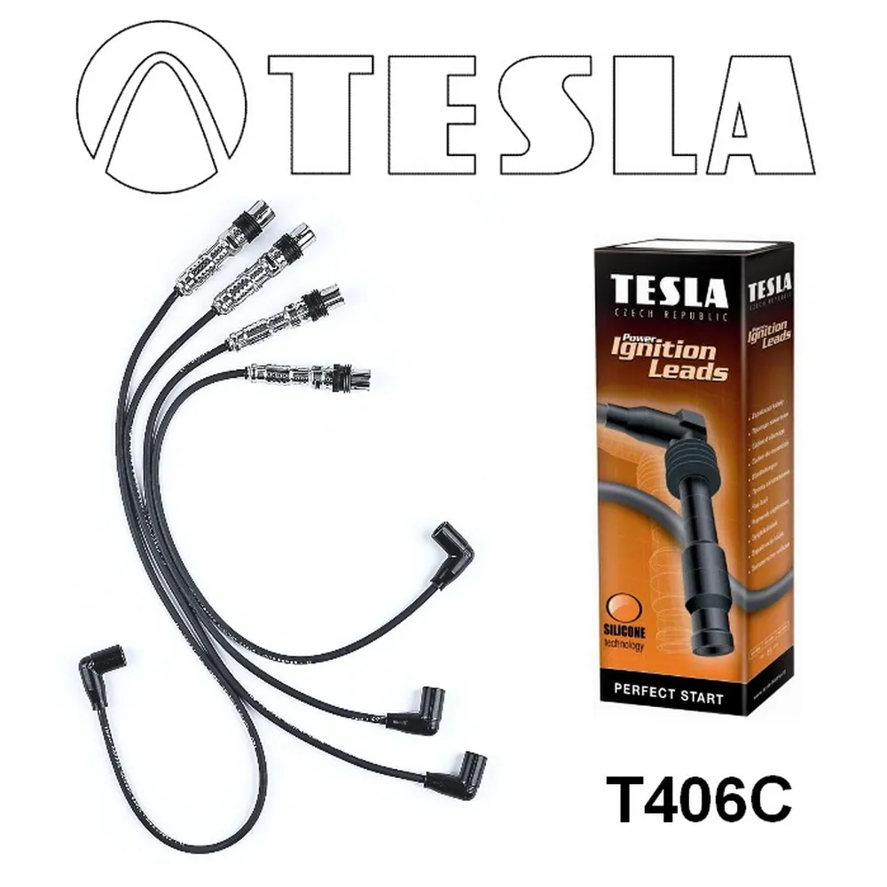 Провода высоковольтные компл. VAG TESLA T406C